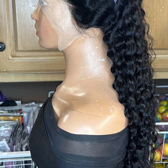 Lot 2109❤️New ❤️100% Human Hair 13x4 Lace Front wig 26” - Picture 4 of 9